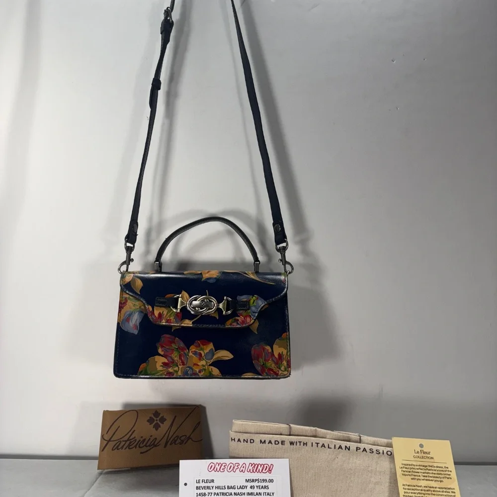 PATRICIA NASH MILAN ITALY-NWT $199.00          LAST ONE, BLUE RIBBON BEST SELLER - Picture 2 of 16